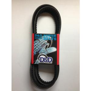 D&D PowerDrive AX42 V Belt, Rubber, 1/2" x 44" OC