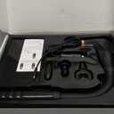 Massage Gun with Upgraded Extension Handle, Back Massager for Pain Relief Deep Tissue, Muscles/Neck/Shoulders/Waist/Legs Massager with 4 Massage Heads & 6 Speed Levels & 3 Massage Modes (Black Gold)