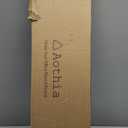 Aothia Large Dual Monitor Stand Riser, Solid Wood Desk Shelf with Eco Cork Legs for Laptop Computer/TV/PC/Printers, Perfect Desktop Stands Organizer with Underneath Storage for Office Accessories (Oak)