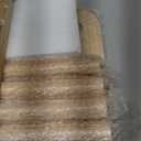 BEE&OAK 11 Inch Wooden Step Stools for Adults, Solid Rubber Wood Non-Slip Step Foot Stool, Heavy Duty 300 lbs One Step Stool for Bedroom, Bathroom, Kitchen,Outdoor (Natural)