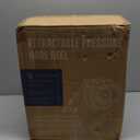 Giraffe Tools Pressure Washer Hose Reel 65ft, Retractable Power Washer Hose Reel, Heavy Duty, Wall/Floor Mounted, 3200 PSI, Silver