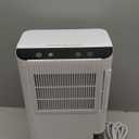 Dehumidifiers for Home, 2000 Sq.Ft Small Dehumidifier with 3.3ft Drain Hose, 2.5L Tank, Timer Sleep Mode, Portable Dehumidifier for Basement, Bedroom, Bathroom (Sweet White)