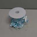 16 ft Ocean Themed Garland Ocean Beaded Starfish Shell Decor Coastal Beaded Beach Garland for Mantle Fireplace Summer Wedding Home Decor Supply(Blue)