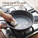 SENSARTE Nonstick Skillet, Deep Frying Pan 10inch, Saute Pan with Lid, Stay-cool Handle, Healthy Stone Cookware Cooking Pan, Induction Compatible (10-Inch/3.5QT)