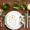Baptism Invitations Cards With Envelopes, Greenery Floral First Holy Communion Decorations Supplies For Girl, Baptism Christening Cards, Religious Celebration Ceremony Invites, A Set Of 25 -04