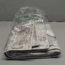 Washable 3x5 Entryway Rug - Non-Slip Soft Low-Pile Thin Small Area Rugs for Kitchen Bedroom Living Room Hallway Modern Abstract Neutral Door mat Indoor Beige Grey