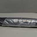 SONGZIMING Non-Slip Pebble Bathtub Mat Black 16 W x 35 L Inches (for Smooth/Non-Textured Tubs Only) Safe Shower Mat with Drain Holes, Suction Cups for Bathroom