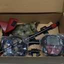 Professional Metal Detector for Adults, Gold Metal Detectors Lightweight with LCD Display, Pinpoint & Disc & Notch & All Metal 5 Modes, Battery Included