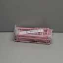 5 Pack Shower Caddy Organizer Rack Shelf for Inside Shower, Adhesive Bathroom Wall Storage Basket Rustproof Stainless Steel Shampoo Holder, Girly Bathroom Accessory Decor Set, Pink