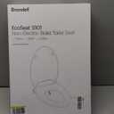 Brondell Bidet Toilet Seat Non-Electric Swash Ecoseat, Fits Elongated Toilets, White - Dual Nozzle System, Ambient Water Temperature - Bidet with Easy Installation