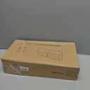 Mail Organizer for Wall Mount  Key Holder with Shelf Includes Letter Holder and Hooks for Coats, Dog Leashes  Rustic Wood with Flush Mounting Hardware (16.5 x 8.7 x 3.5) (White)