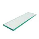 M-D Glass Shelf | Tempered Bathroom Shelf 12" x 3-3/8" | Ultra Slim, Break-Resistant, Easy Install | Modern DIY Storage Décor & Organization
