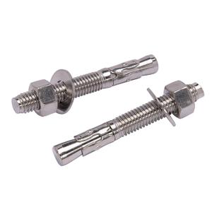 Bolt Dropper 1/2" x 3-3/4" Wedge Anchor (5 Pack), 18-8 (304) Stainless Steel Bolt Dropper 1/2" x 3-3/4" Wedge Anchor (5 Pack), 18-8 (304) Stainless Steel