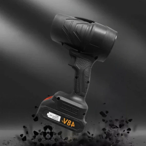 Leaf Blowers- 22x14.5cm Lightweight Snow Blowing Duster | Portable Leaf Blower Cordless with Battery and Charger | Variable Leaf Blower for Grass Lawn Driveway Patio Garden Camping Snow Car Computer (Black)