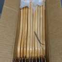 Wooden Hangers Pack of 20 - Sturdy, Heavy Duty Hangers for Shirts, Dresses, Coats & More (Natural)