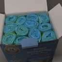 300 Count 15 Micron Extra Thick 4 Gallon Drawstring Small Trash Bags, Sturdy & Tear-Resistant Small Garbage Bags for Bathroom, Office, Bedroom & Kitchen