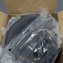 3-in-1 Electric Back Massager with Heat, Vibration and Traction, Triple Fusion Back Massager Bed and Chair Use, Lumbar Support Pillow for Lower Back Comfort and Spine Support (Gray & Red)