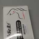 Morvally Men's Women 80s Blonde Rocker Mullet Wig with Glasses and Necklace - Long Blonde Curly Glam Rock-Rockstar Wig Perfect for Halloween, Cosplay, DIY Themed Costume Party