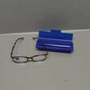 VisionGlobal Blue Light Blocking Glasses for Women, Anti Eyestrain, Computer Reading, TV Glasses, Stylish Square Frame, Anti Glare(+3.50 Magnification) (01_nola_pink)