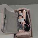 MESCOMB 5 in 1 Hot Air Styler Wrap - High-Speed Hair Dryer, Volumizing Brush with Auto Curlers, Fast Drying & Frizz-Free Styling Straightening, No Heat Damage, Includes Travel Bag, Gift for Women (Pink)