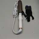 Hoson 2 Inch Curling Iron Large Barrel, Long Barrel Curling Wand Dual Voltage, Ceramic Tourmaline Coating with LCD Display, Glove Include