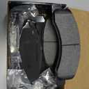 Brake Pads Front and Rear Compatible with 2000-2005 Ford Excursion, 1999-2004 Ford F-250 F-350 Super Duty Automotive Replacement Brake Pads Semi-Metallic D824 D757