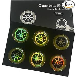 6 Pcs Cell Phone Protection Stickers Neutralizers for Smartphones, Tablets, Laptops, Computers, WiFi, TV, Monitors