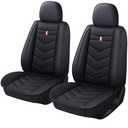 Car Seat Cover 2 Seats for Chevrolet Camaro 2000-2024, Durable Wear Resistant Waterproof Seat Covers, Breathable No Odor Premium Leather Vehicle Seat Covers.(Standard,Black)
