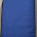 Rectangular Yoga Bolster Pillow for Meditation, Yoga & Back Support – Soft Meditation Cushion with Removable Hand Wash Cotton Cover & Carry Handle (Blue)