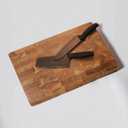 Vesta Homes Large Wooden End Grain Cutting Board | 18 * 12 Inches | Chopping, Serving Board/Block for Kitchen Vegetables, Fruits, Cheese and Charcuterie | Natural Acacia Wood | Handcrafted