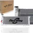1193 CU1193 All Aluminum Radiator 3-Row Race Radiator Compatible with 1991-2002 Jeep Cherokee XJ/Comanche 2.5L L4 4.0L L6