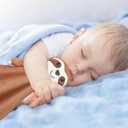 Pro Goleem Sloth Security Blanket Soft Lovey for Babies Boys and Girls Newborn Lovie Infant Blankie Sloth Baby Snuggle Toy Stuffed Animal Baby Gifts 14 Inch