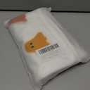 Tosleo Halloween Throw Pillow Covers 18x18 Set of 2 Happy Halloween White Spooky Ghost Orange Pillow Covers Embroidered Pillow Cases Thanksgiving Home Party Fall Decor Square Cushion Covers