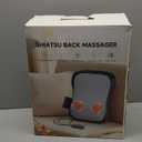 Shiatsu Back and Neck Massager for Pain Relief Deep Tissue, Up and Down Rolling Back Massager with Heat, 3D Kneading Massage for Office Home Car, Birthday Gifts for Women Men Mom Dad (Gray)