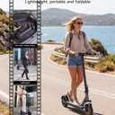 VOLPAM 10 Inches 500W Adult Electric Scooter with Dual Suspensions