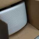 Homemate King Size76"x10"x6" Bed Wedge Pillow for Headboard - Bed Gap Filler(0-8") - Triangle Bloster Pillow Wedge - White