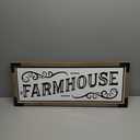 Patton Framed Metal Farmhouse Sign, 11 x 28 in 