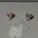 newliplace 1 Pack Glass Door Knobs Interior Mortise Lock Replacement Set with Spindle, Vintage Crystal Door Knobs for Replacing Broken Old Antique Lock Sets on Interior Door, Antique Brass Finish