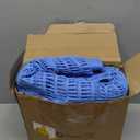 108"W x 96"L/ 9x8FT Inherent Flame Retardant Hospital Curtain Room Divider, Grommet Flame Resistant Cubicle Curtains Medical Privacy Curtain for Hospital, Medical Clinic, Lab, School, Blue