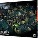 Games Workshop Killzone: Tomb World  Modular Necron Terrain Set for Kill Team with Game Board, 25 Pieces, and Customizable Layout