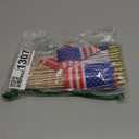 50 Packs Small American Flags on Stick,American Flag for Outside 4x6,Mini Flags/Small US Flags/USA flag 4th of July Decorations Outdoor,Fourth of July Decorations for Home,Memorial Day Decor