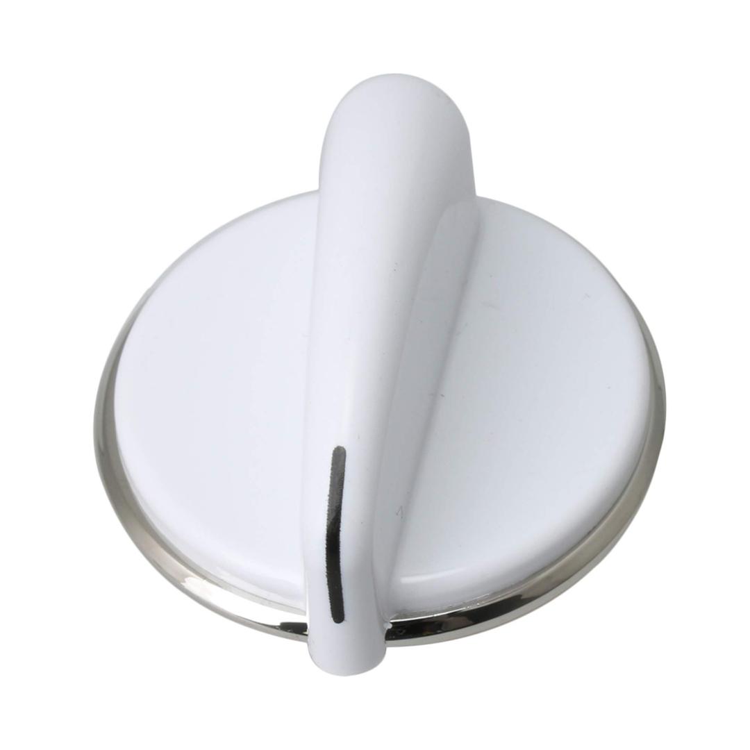 GE WE1M964 Timer Control Knob with Reinforced Metal Ring by Seentech- Exact for General Electric Dryer - Replaces: AP4980845 PS3487132 1811122 'Pack 1'