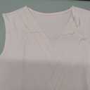 APOOU Ladies Tops and Blouses Sexy V Neck Shirts Summer Tank Top for Women Solid Basic Business Sleeveless Blouses Pink Small