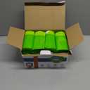 W&Y 100 Pack Commode Liners with Super Absorbent Pads, Universal Fit All Standard Toilet Chair BucketVanilla-Scented Portable Sanitary Bag for Adult Toilets and Camping Toilets100 Bags+100Pads