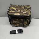 MIYCOO Insulated Lunch Box for Men & Women - Leak Proof Cooler Lunch Bag with 4 Pockets, Adjustable Strap, Ideal for Work, Picnic, Travel - Medium, Brown Camouflage