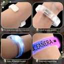 Glow in the Dark Bracelets Party Supplies LED Light up Bracelets for Weddings, Quinceañeras, Birthdays