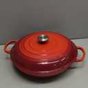 Le Creuset Enameled Cast Iron Signature Braiser, 5 qt, Cerise