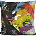 LiLiPi Left of Yes Decorative Accent Throw Pillow