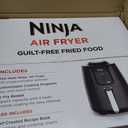 Ninja Air Fryer | 4 QT Capacity | 4-in-1 Roast, Crisp, Roast, Reheats, & Dehydrates | Dishwasher Safe Parts | 105F-400F | Includes 20 Easy & Healthy Recipes | 1550 watt | Grey | AF101