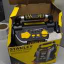 STANLEY J5C09D 1200 Peak Amp Automotive Jump Starter, Portable Power  2.1A/10W USB Port, 120 PSI Air Compressor